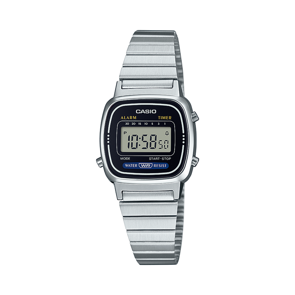 CASIO SILVER ALARM WATCH