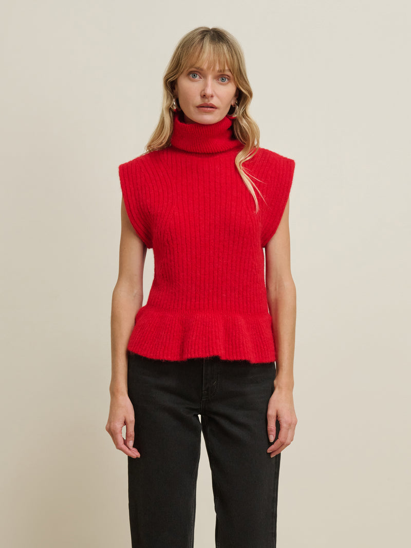 MIRANDA TURTLENECK TANK