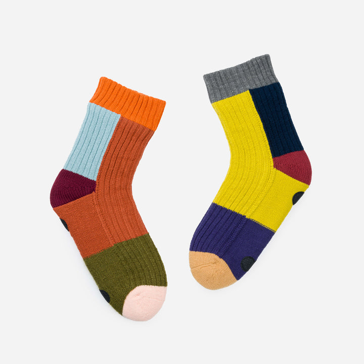 MISMATCH HOUSE SOCKS
