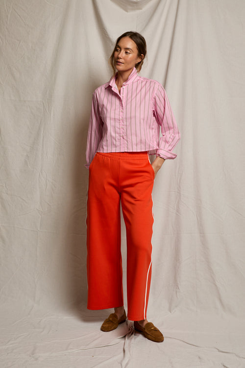 NAOMI POPLIN BUTTON DOWN