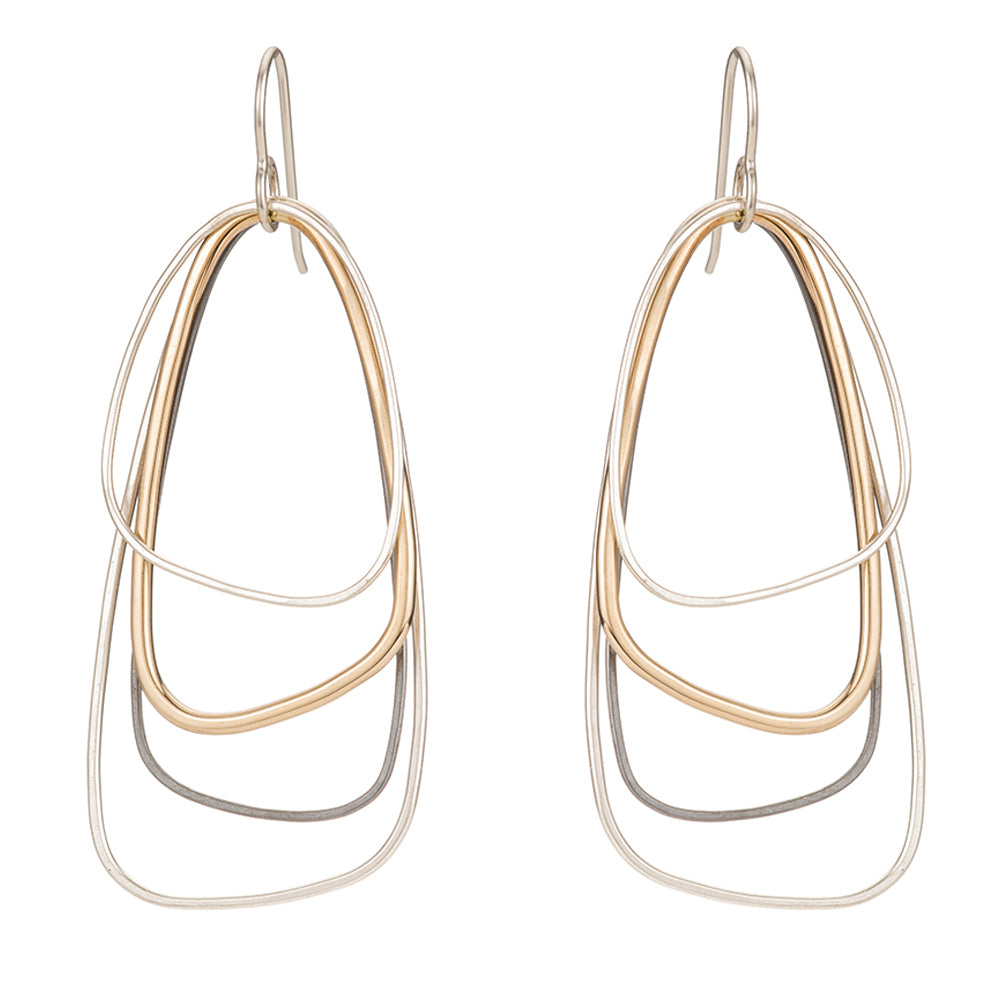 MULTI TRI EARRING