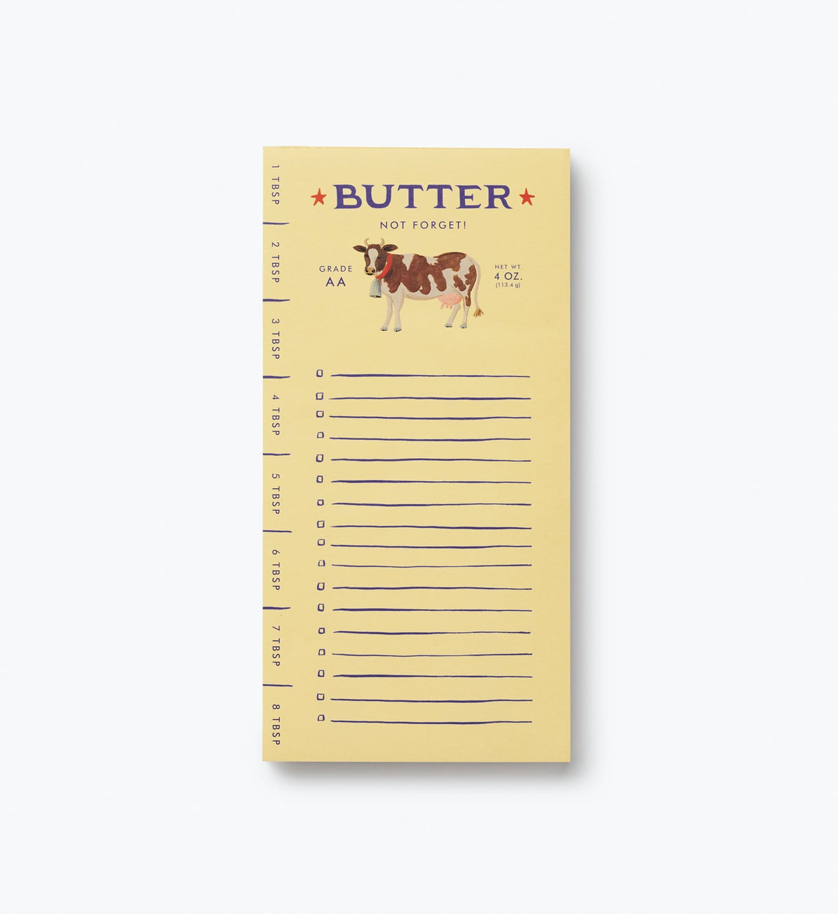 BUTTER NOT FORGETMARKET PAD