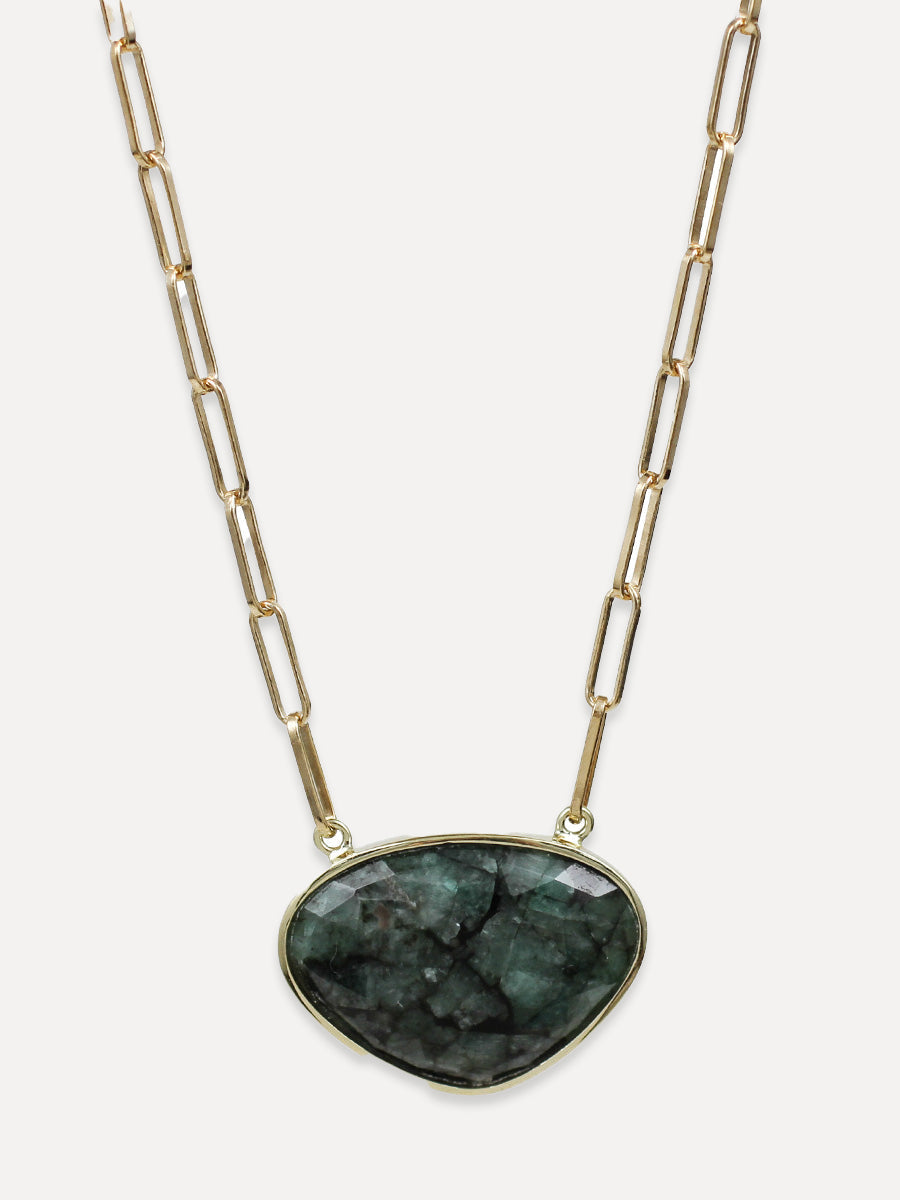 EMBER NECKLACE EMERALD