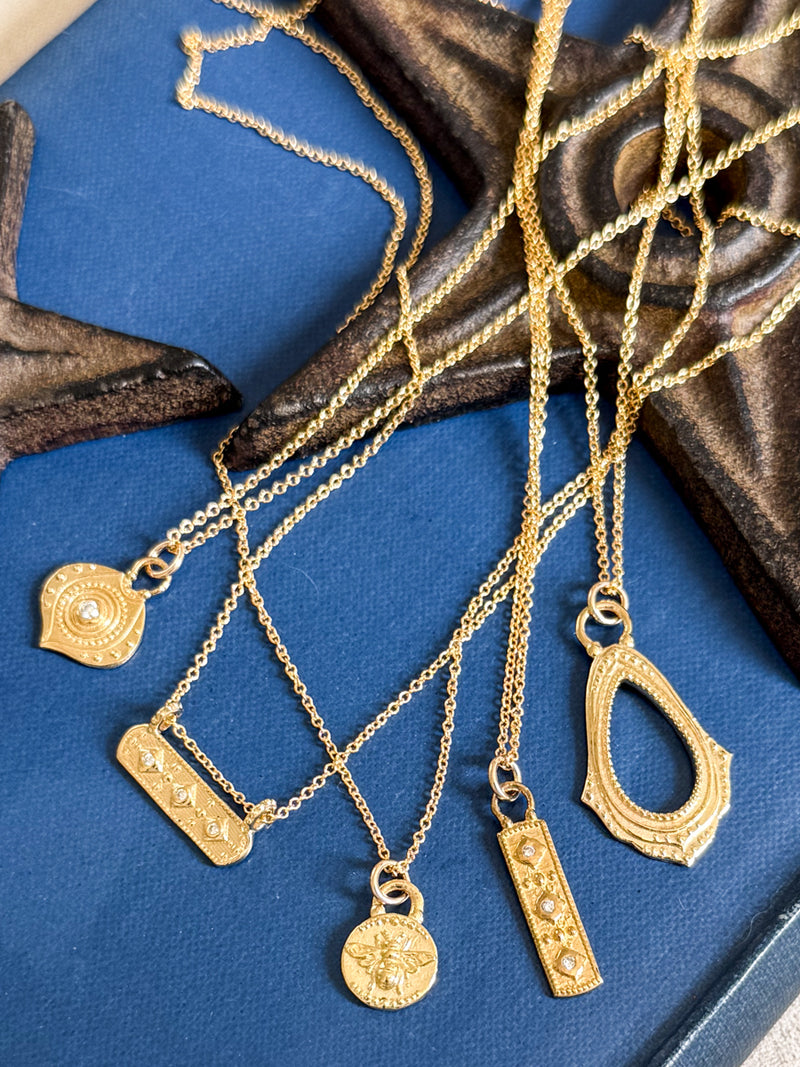 KIRAN HORIZON NECKLACE CABLE CHAIN