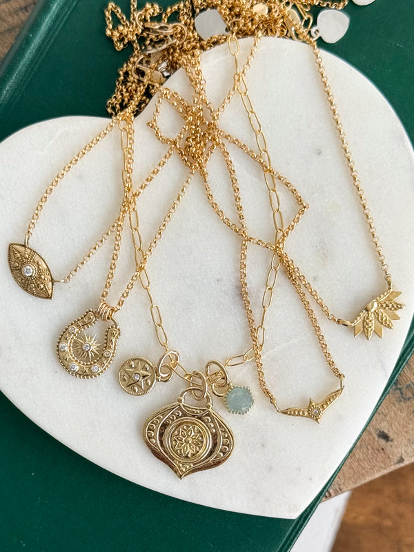 CELESTIAL HORSE SHOE NECKLACE