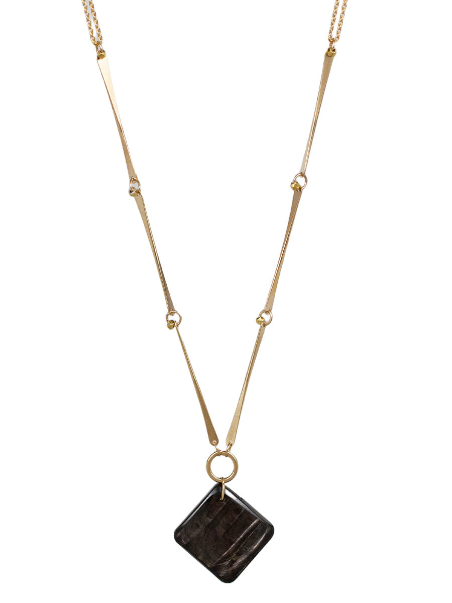 VIDA NECKLACE HYPERSTHENE