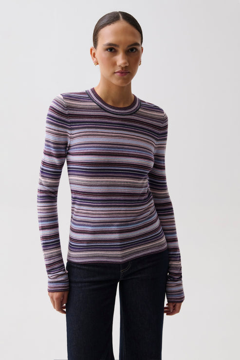 MADISON LS CREW NECK SWEATER TEE