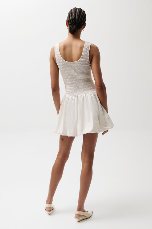 ILONA BUBBLE HEM DRESS