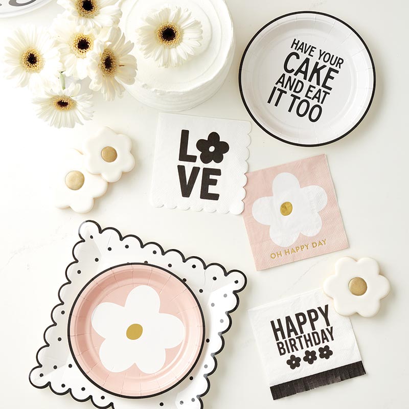 SCALLOP LOVE PAPER NAPKIN