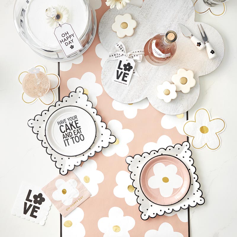 SCALLOP LOVE PAPER NAPKIN