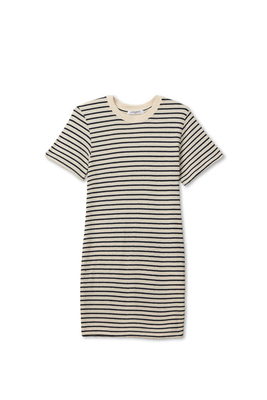 BRUSHED RUGBY TSHIRT DRESS