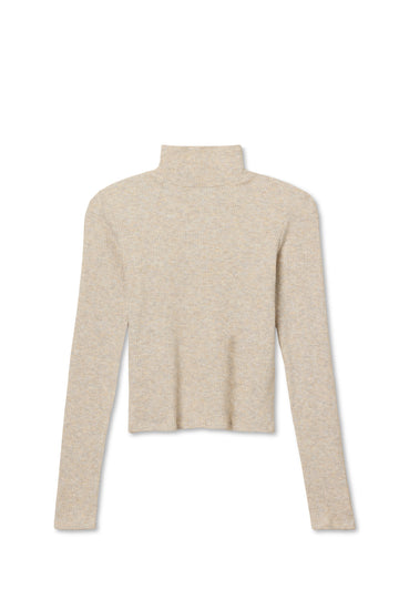 NOELLE SWEATER RIB TURTLENECK
