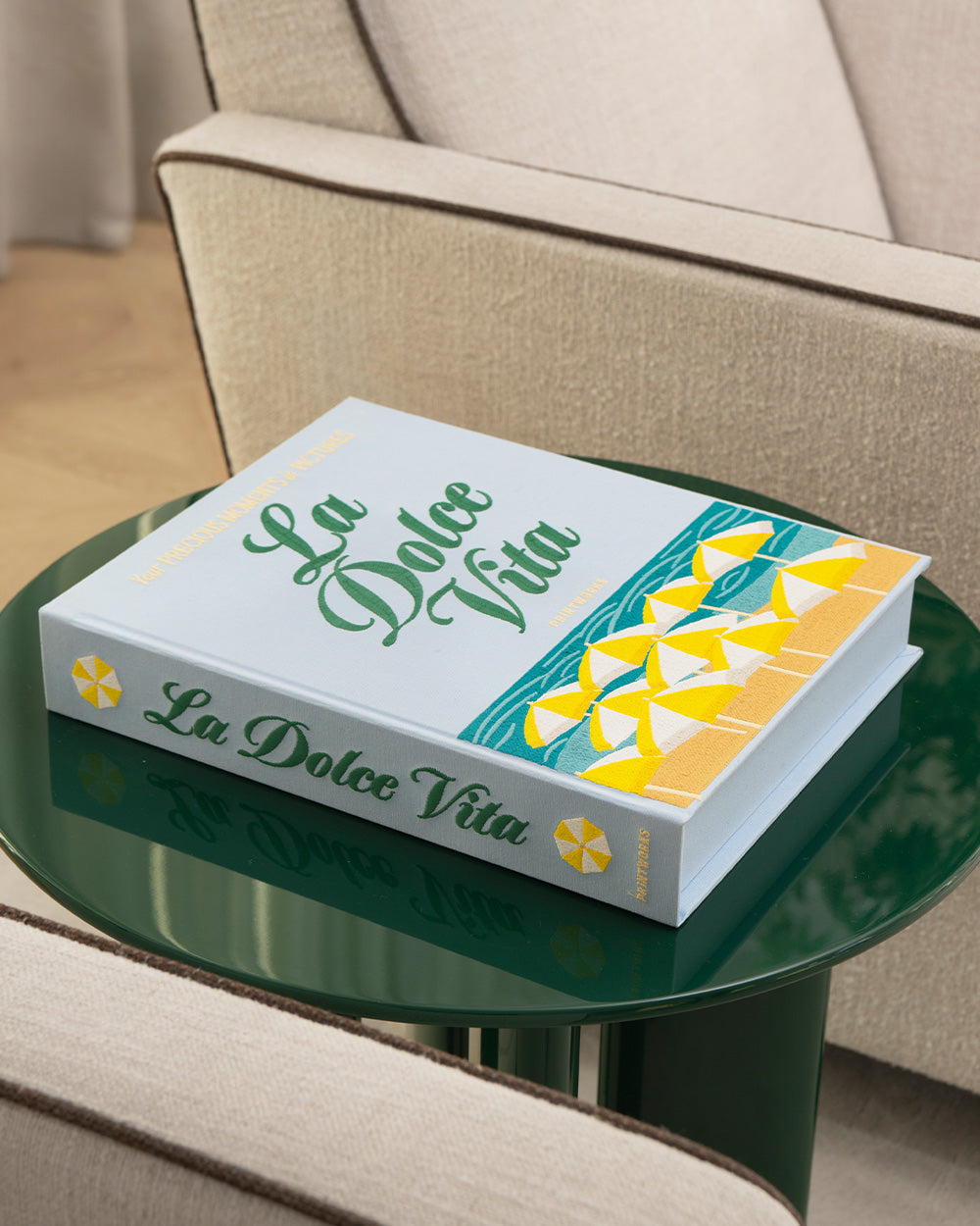 EMBROIDERED PHOTO ALBUM DOLCE VITA