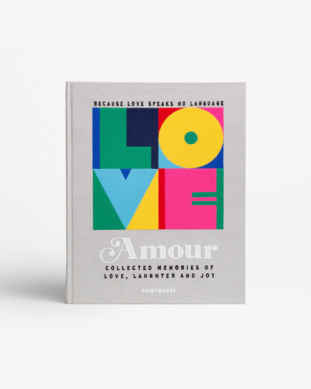 EMBROIDERED PHOTO ALBUM AMOUR