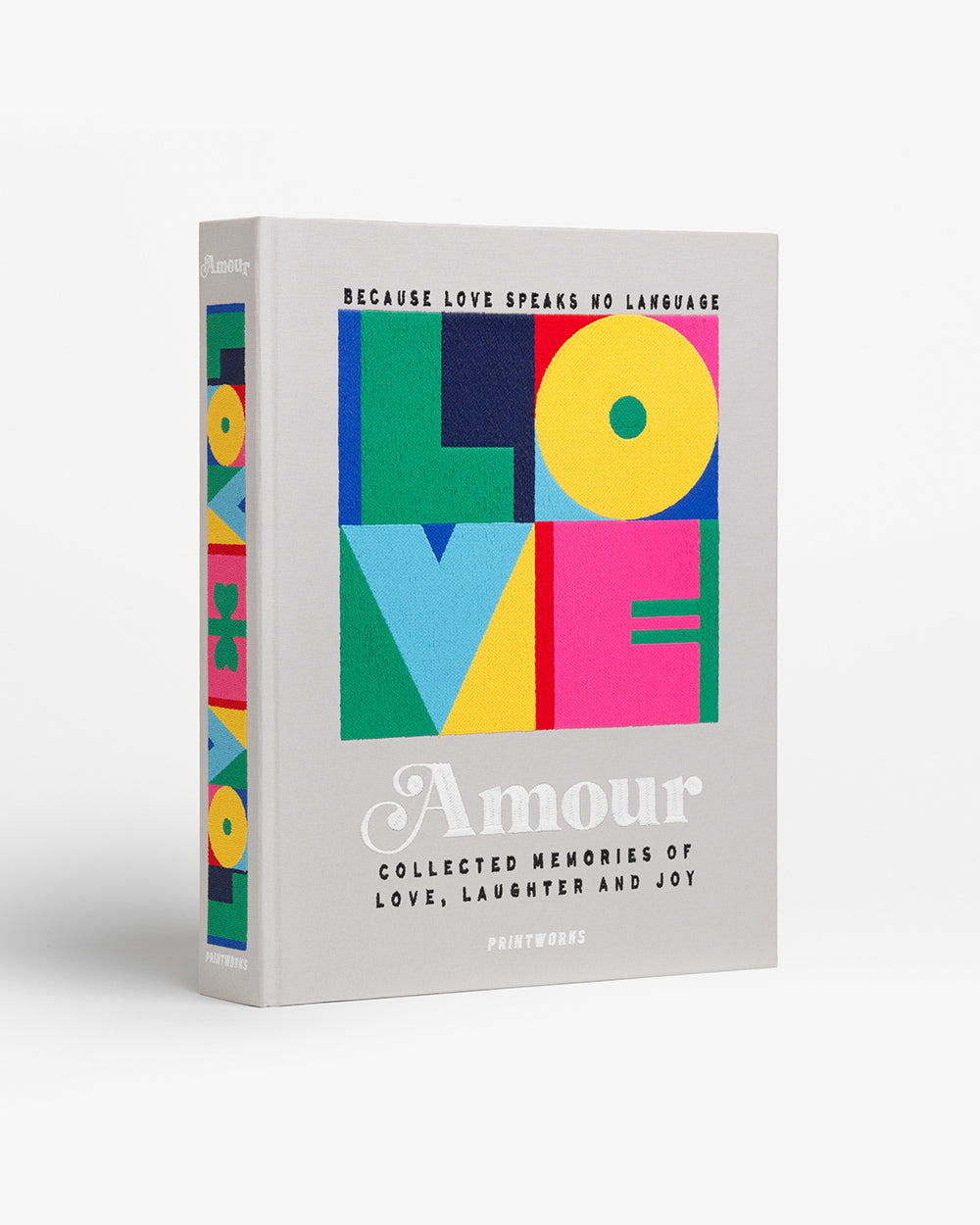 EMBROIDERED PHOTO ALBUM AMOUR