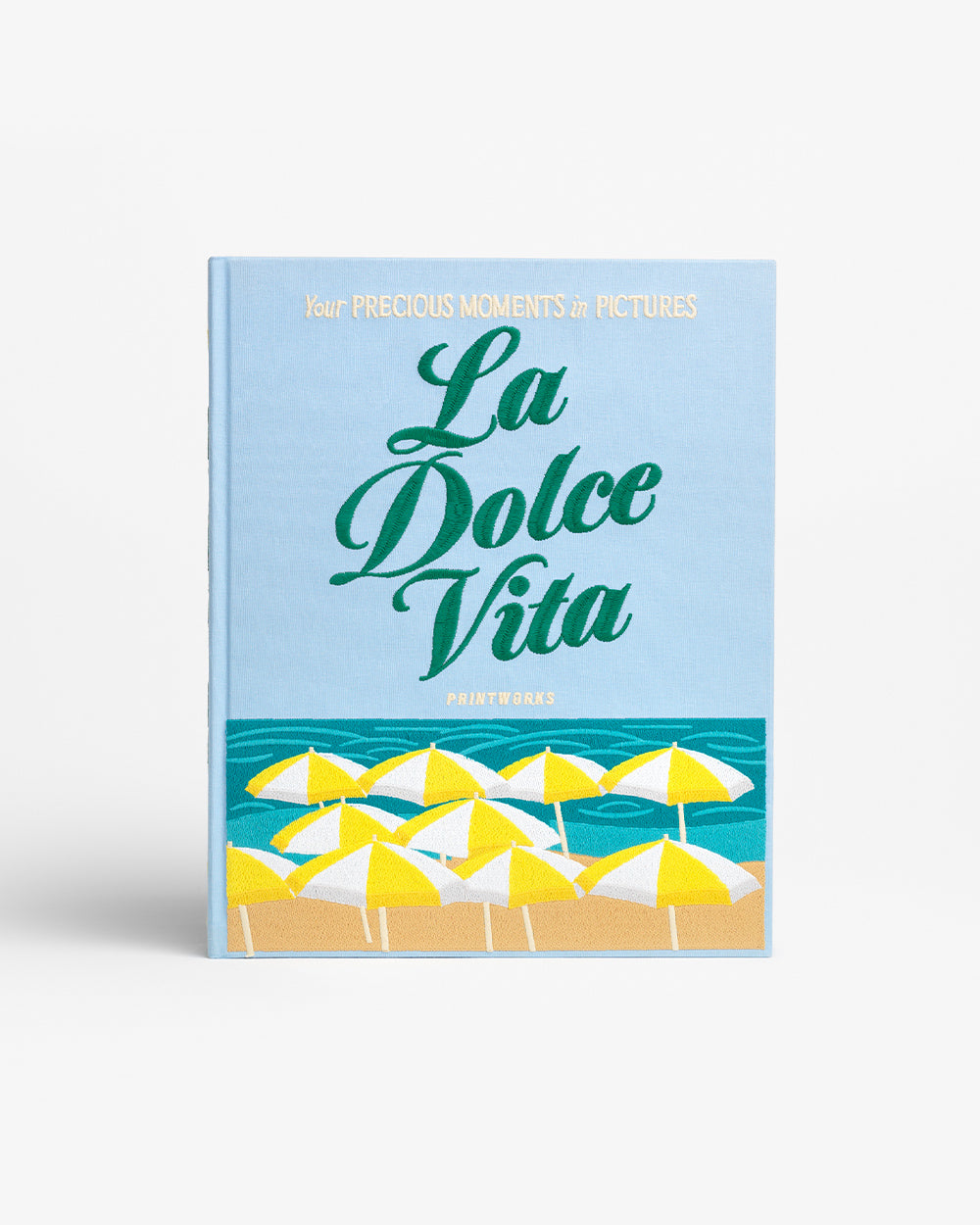 EMBROIDERED PHOTO ALBUM DOLCE VITA