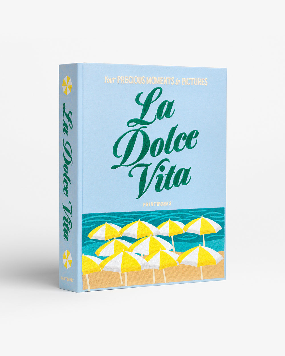 EMBROIDERED PHOTO ALBUM DOLCE VITA