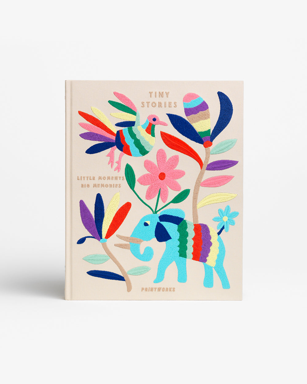 EMBROIDERED PHOTO ALBUM TINY STORIES