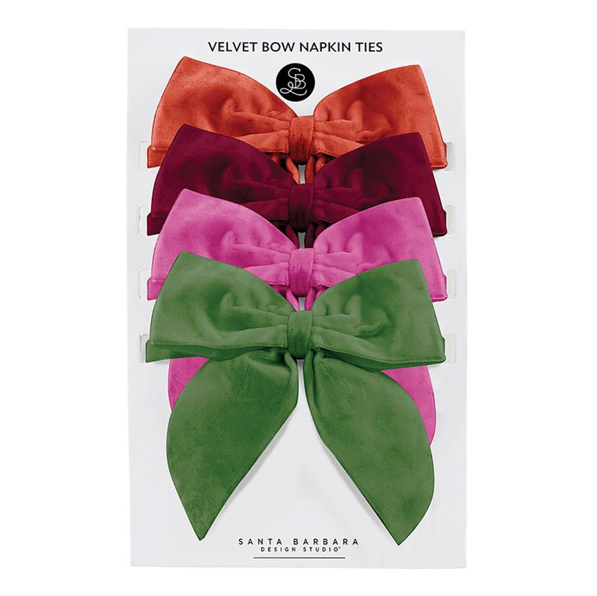 VELVET NAPKIN TIES