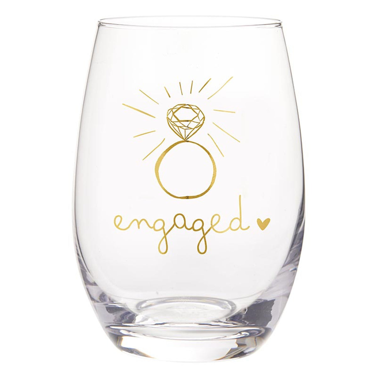 STEMLESS WINE GLASS ENGAGED
