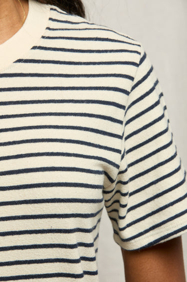 BRUSHED RUGBY TSHIRT DRESS