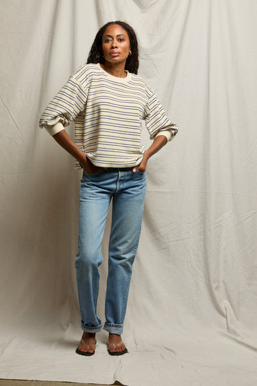 ROXY BUBBLE SLEEVE SWEATSHIRT