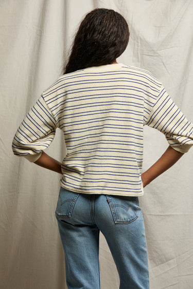 ROXY BUBBLE SLEEVE SWEATSHIRT