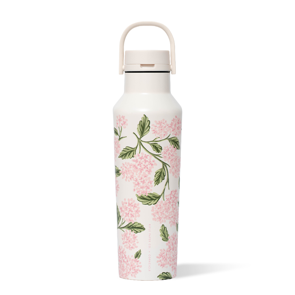 12OZ SPORT CANTEEN RIFLE PINK HYDRANGEA