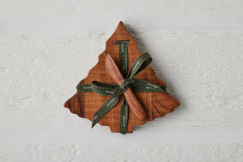 MINI TREE BOARD SPRUCE RIBBON
