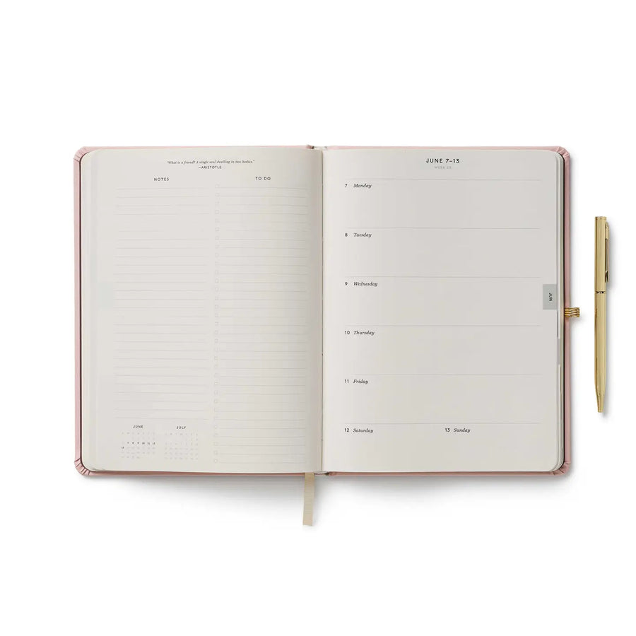 PLANNER W/PEN 2027 PAISLEY