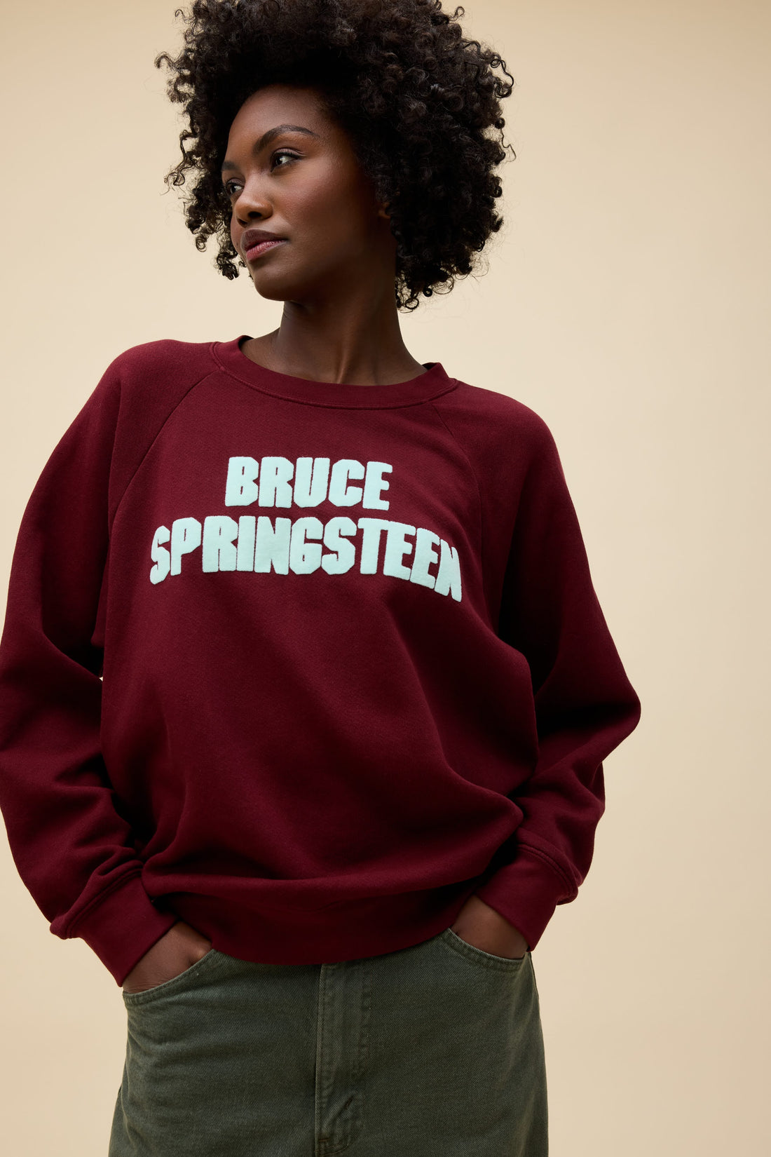 BRUCE SPRINGSTEEN RAGLAN SWEATSHIRT