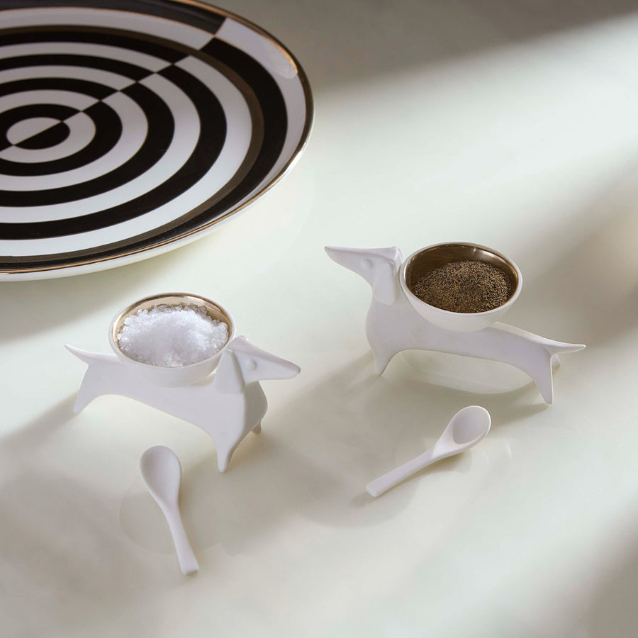 DACHSHUND SALT &amp; PEPPER