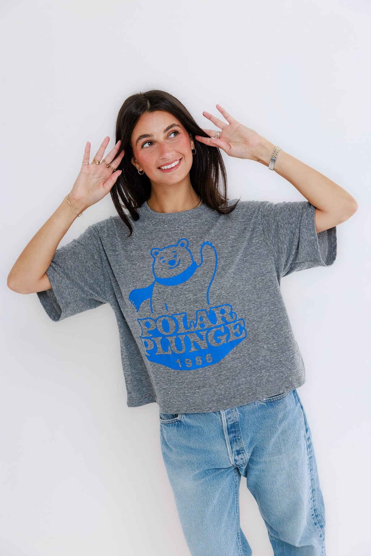 POLAR PLUNGE BOYFRIEND TEE