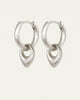 SANNA EARRINGS SILVER