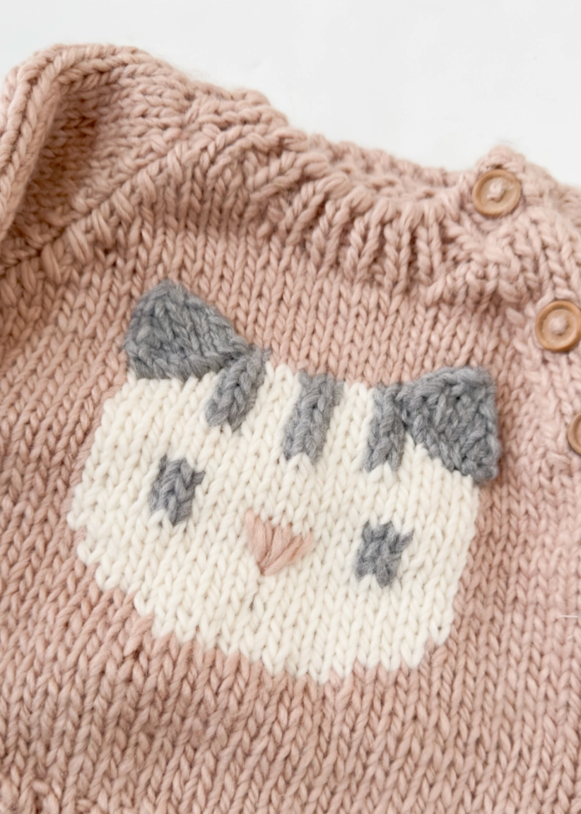 CAT PULLOVER SWEATER
