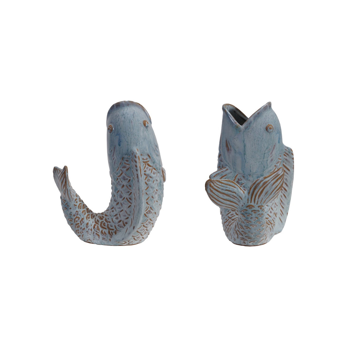 FISH SHAPED VASE