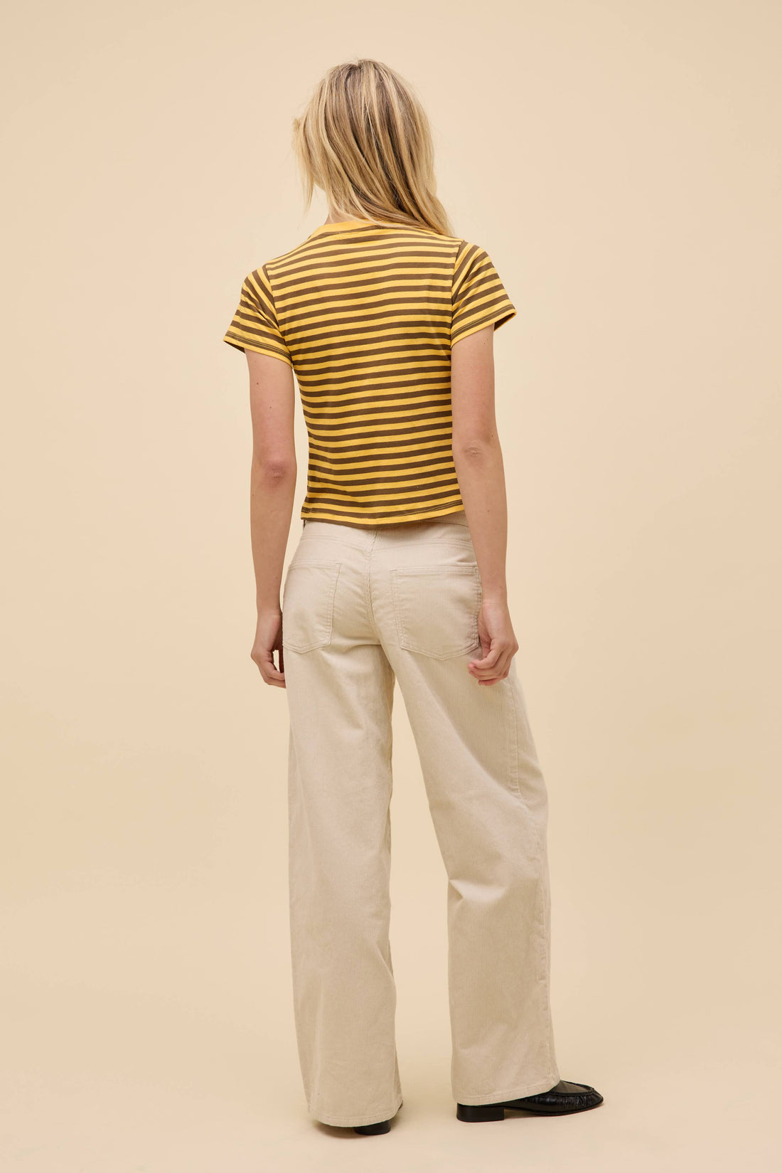 44 STRIPED VINTAGE TEE