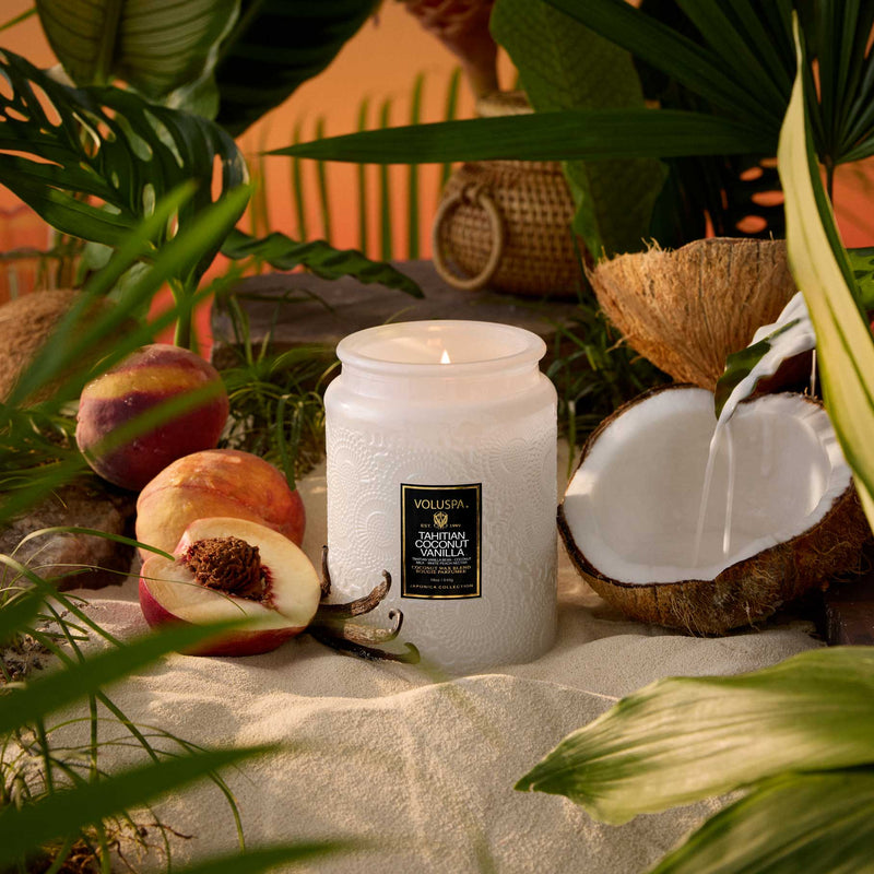 TAHITIAN COCONUT LARGE JAR