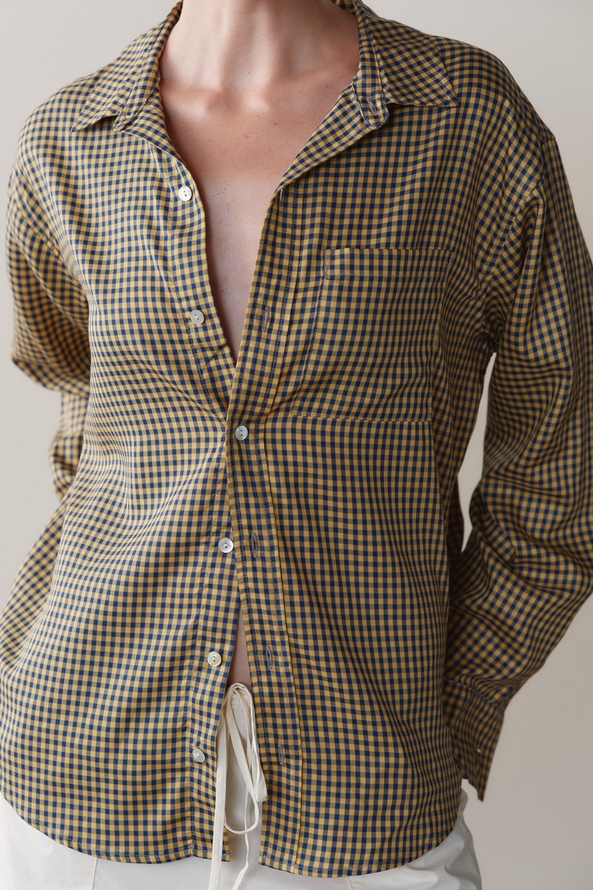 TENCEL PLAID SHIRT