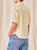 TRUDY STRIPE EMBROIDERED TOP