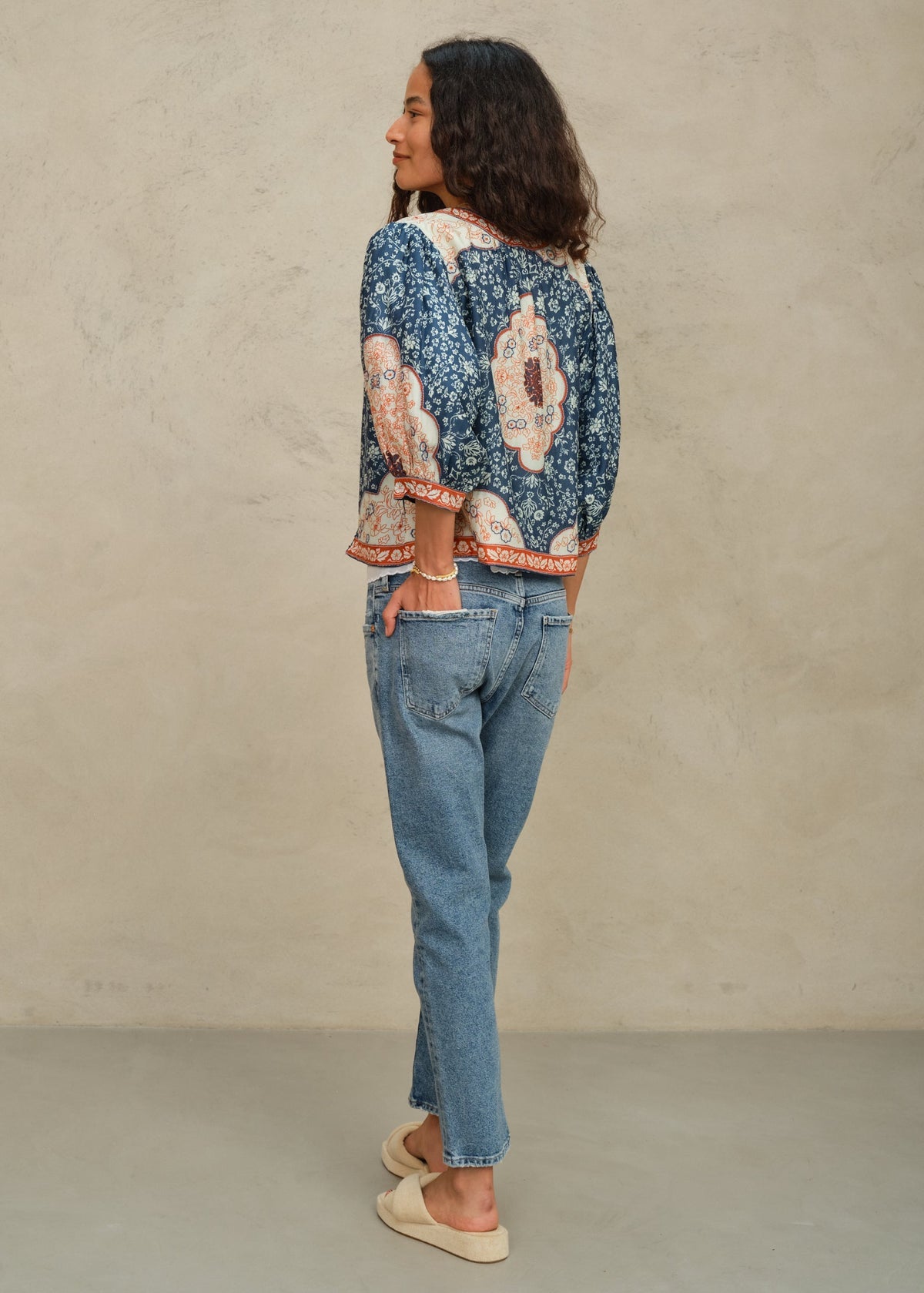 URSA PRINT EMBROIDERED JACKET