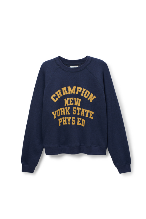 NY PHYS ED RAGLAN CREW