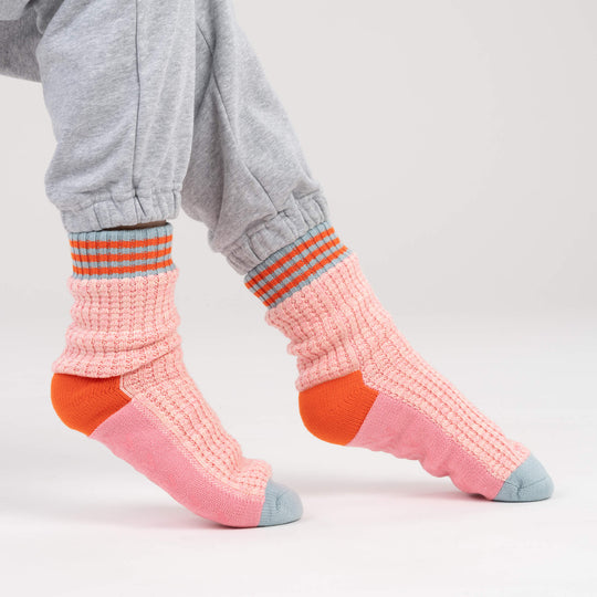 VARSITY KNIT HOUSE SOCKS