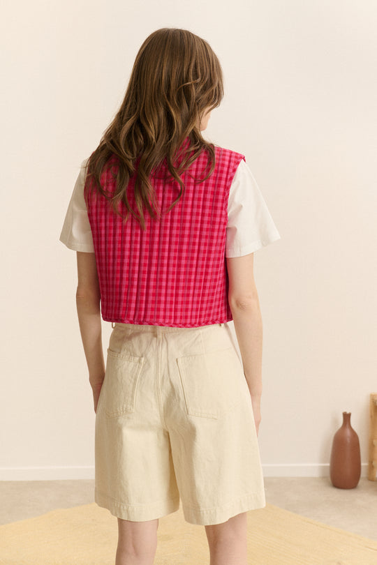 CLOVER QUILTED VEST