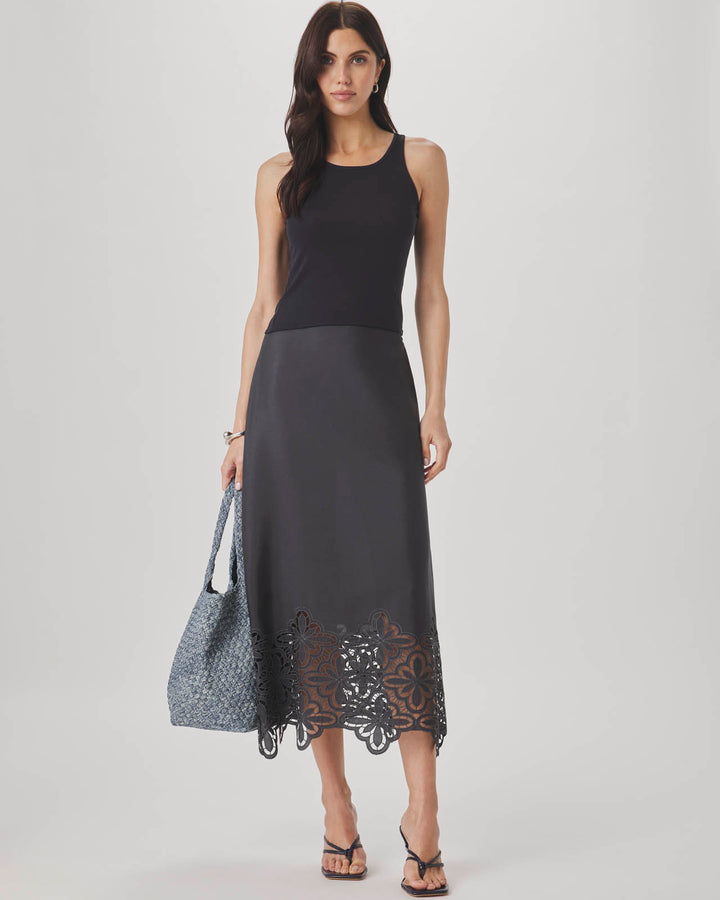 PIA PINWHEEL EYELET SKIRT