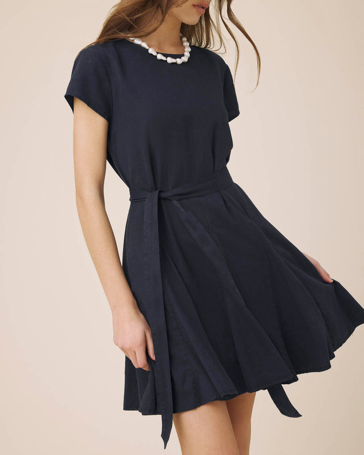 LYDIA LINEN MINI DRESS