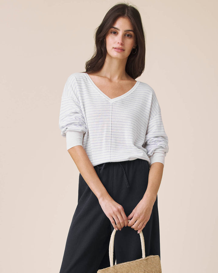 ERICA STRIPE SWEATER