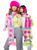 SCARF W/POMS