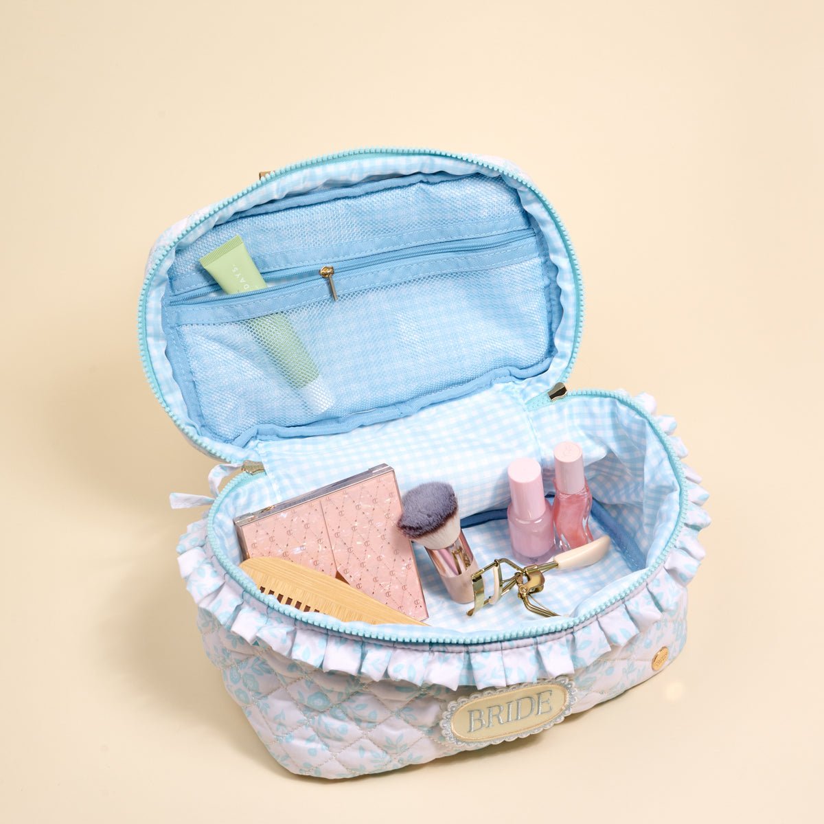 GLAM & GO QUILTED POUCH