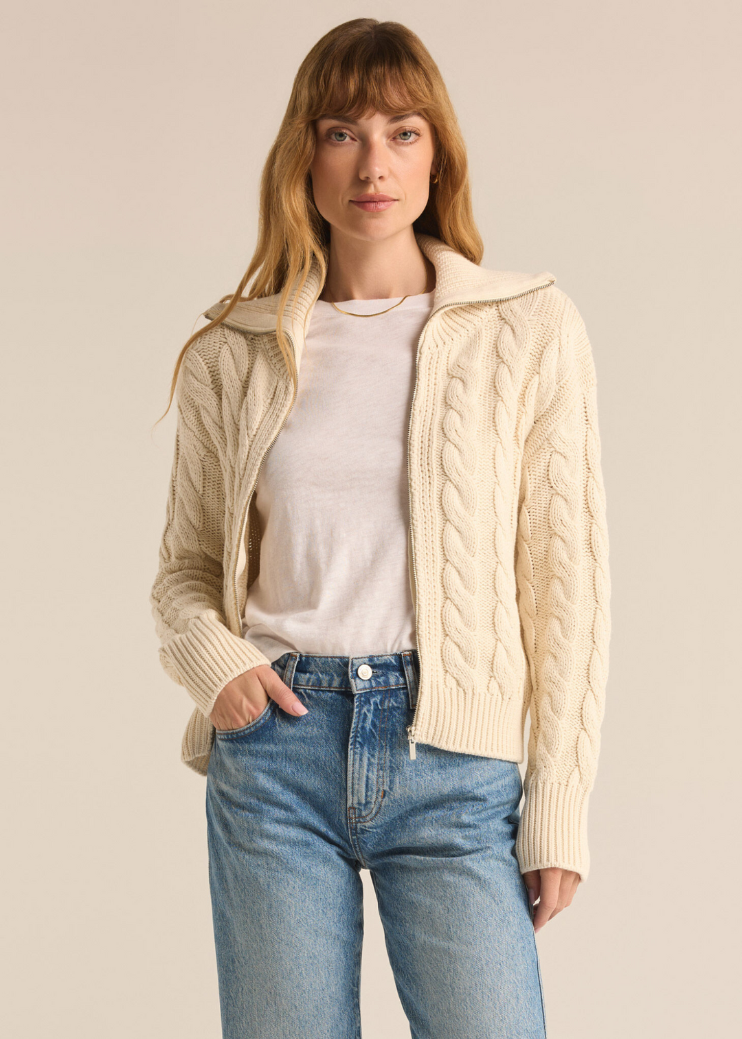 HEMINGWAY CABLE CARDI